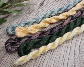 Hilo de bordar teñido a mano Wattle Season – Colección Australiana