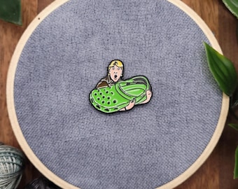 Sujetador de agujas Croc Hunter – Accesorio de costura magnético esmaltado