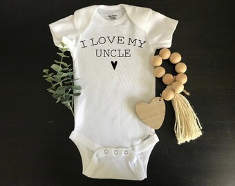 i love my uncle baby grow