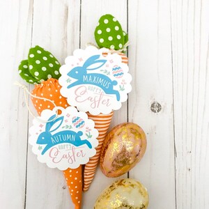 Personalisierte Ostern Tags