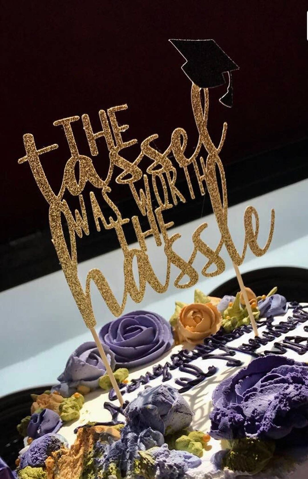 Graduation Cake Topper - Etsy