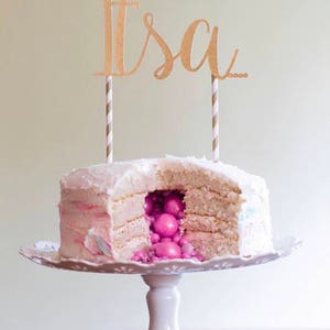 Gender Reveal Cake Topper image 4