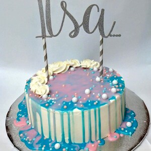 Gender Reveal Cake Topper image 3