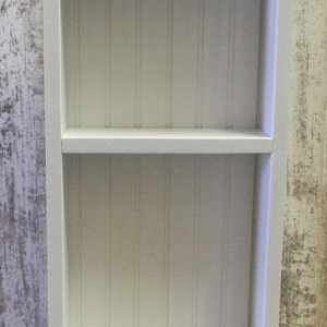 Farmhouse Shelf/White Cupboard Shelf/White Shelf/Kitchen Shelf/Bathroom Shelf/Seasonal Shelf/Cupboard