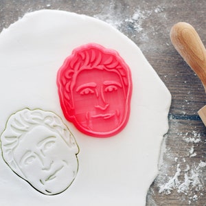 Custom Portrait Stamp for Fondant: Ideal Gift for Baking Enthusiasts, Face stamp, Fondant Embosser, Custom fondant cutter, portrait cutter