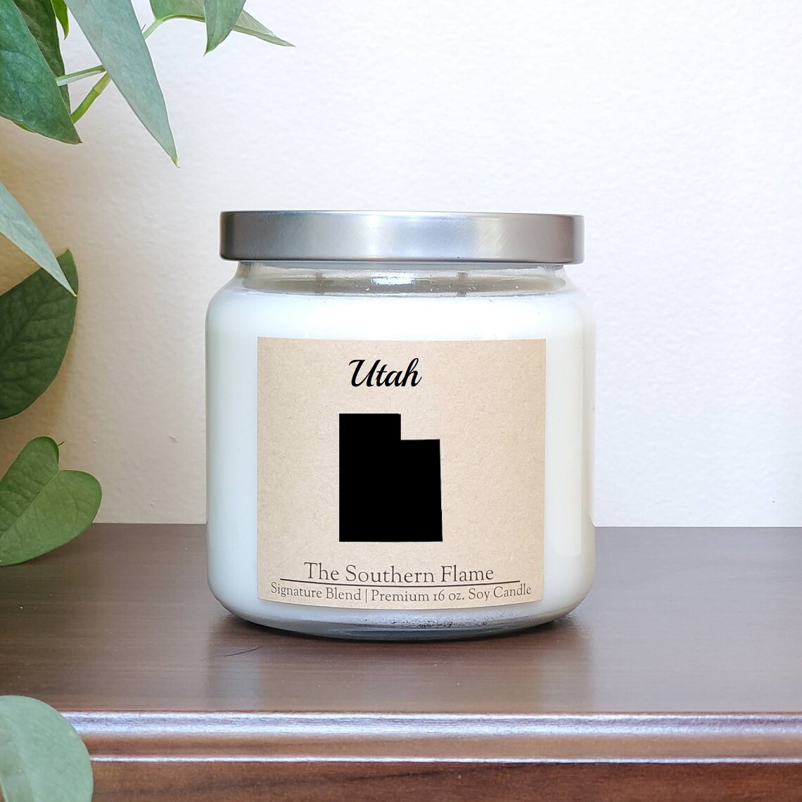 Utah Candle Homesick Candle State Pride I Miss You Free Etsy