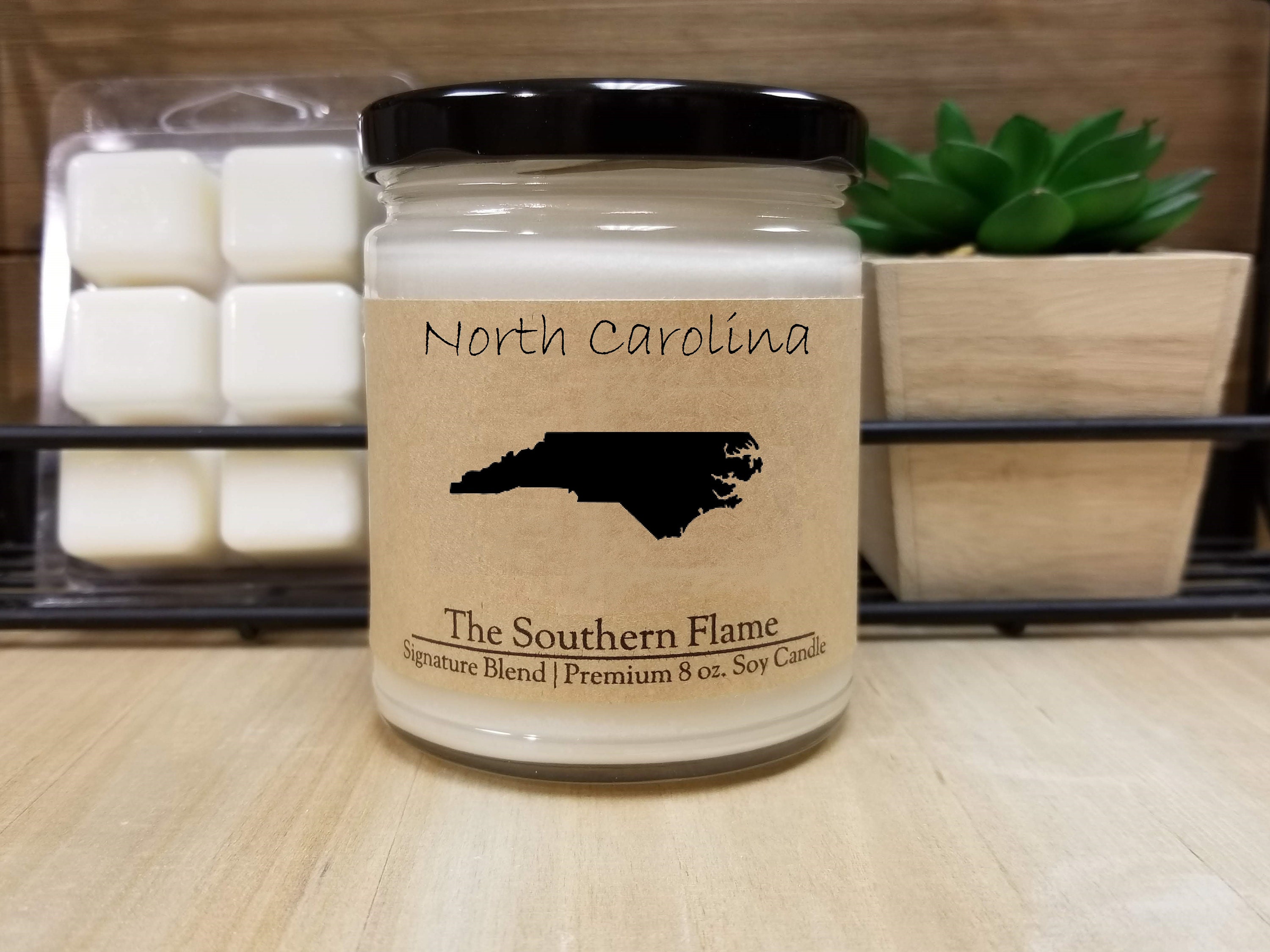 North Carolina Candle Homesick Gift State Pride I Miss You Etsy