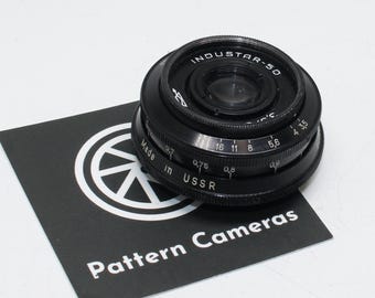 1969 Russian Lens Industar-50 50mm f/3.5 Camera lens with M39 39mm Mount