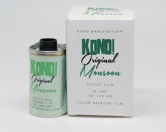 KONO! Original Monsoon 35mm Film ISO 200 36 Exposures - New film - Latest Stock - Perfect for vintage 35mm film cameras