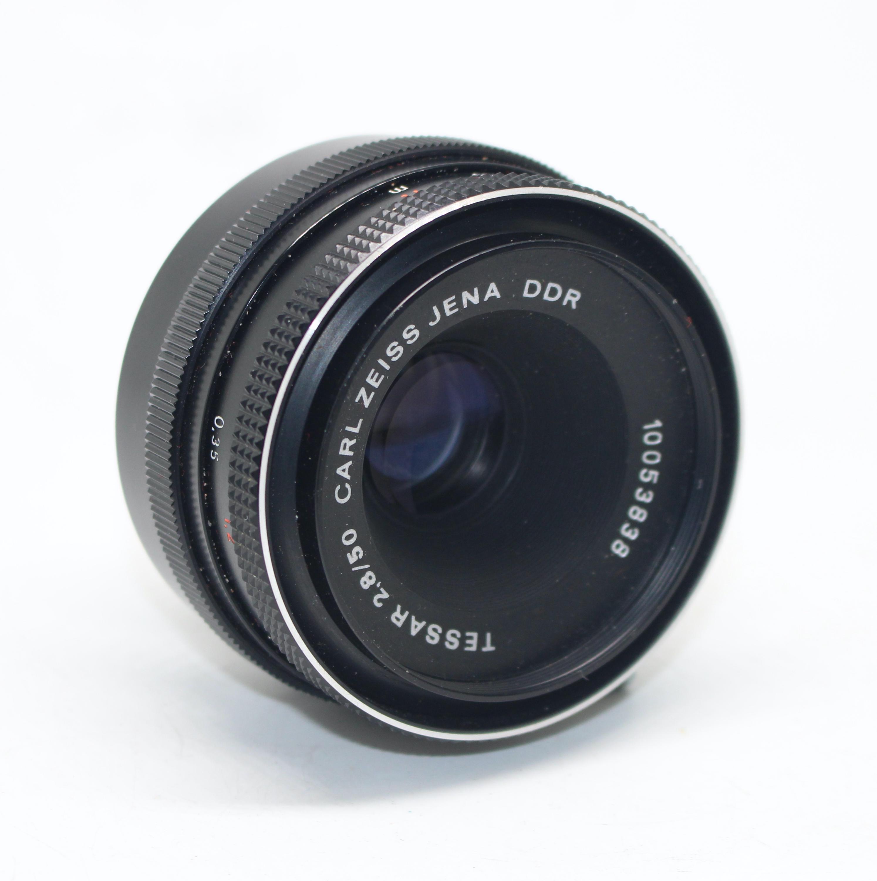 Carl Zeiss JENA DDR TESSAR 50mm F2.8 M42 カールツァイス 単焦点