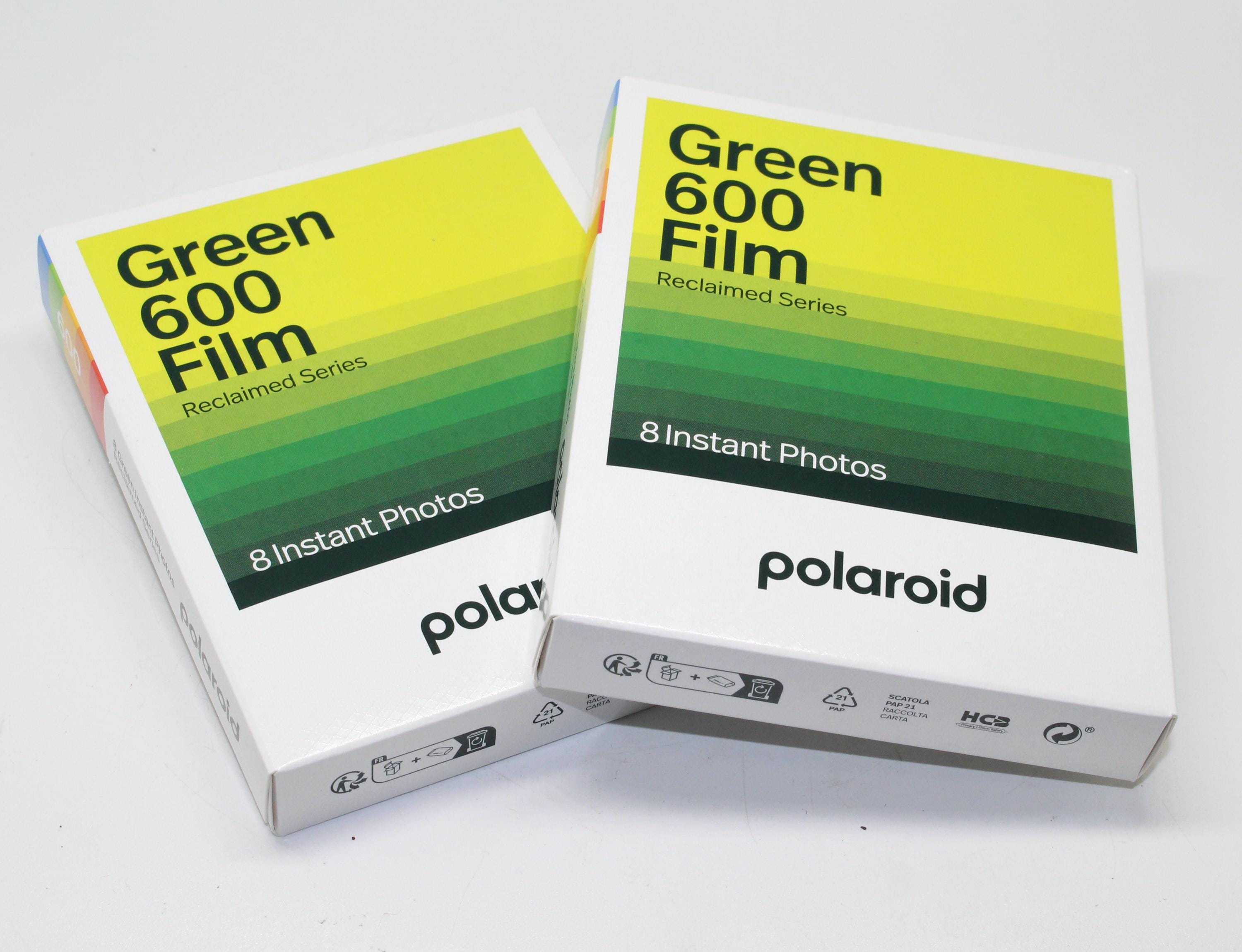 Instant Film Duochrome 600 Film Polaroid 600 Film Green (Reclaimed