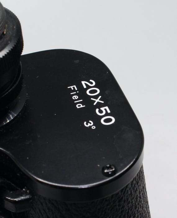 Vintage Mark Scheffel Triple Tested 20x50 Binoculars With