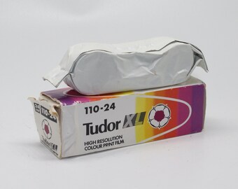 Two Vintage Tudor XL 110 Film Cartridges - Expired in 1989 and still sealed.