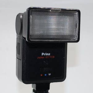Vintage 1980s Prinz Jupiter 677TCB Electronic Flash Unit: Tested, with new batteries
