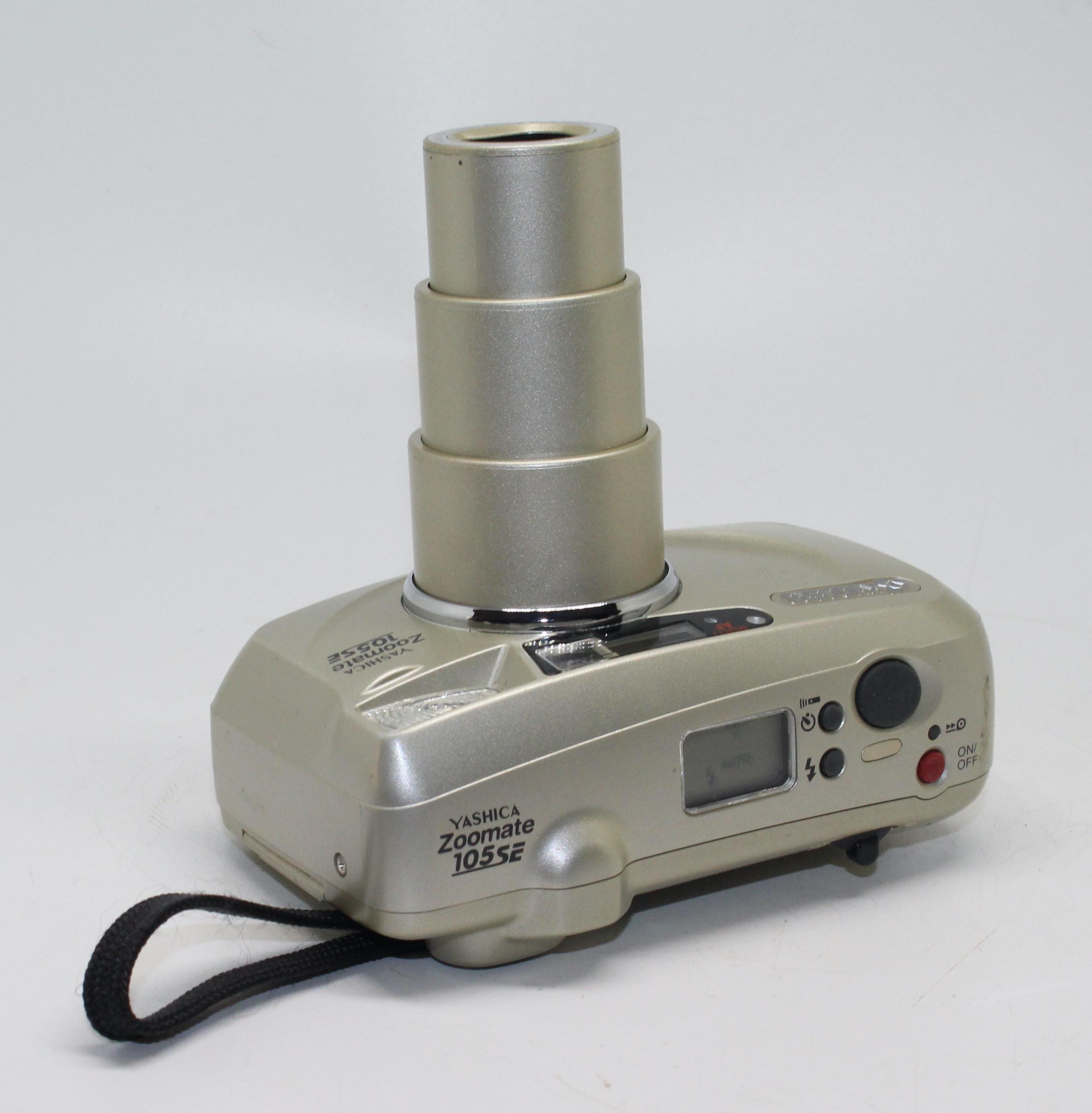 Yashica Zoomate 105SE Film Camera: 38-105mm Zoom Lens, 1990s