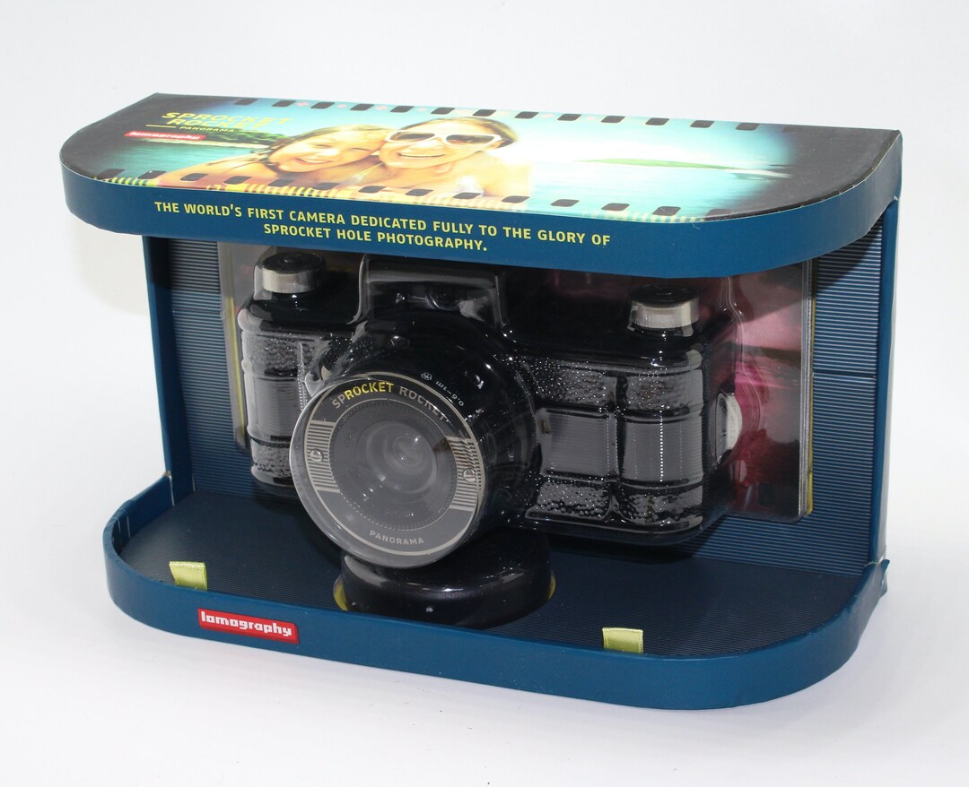 Sprocket Rocket 35mm Film Camera With Superwide Panoramic Lens