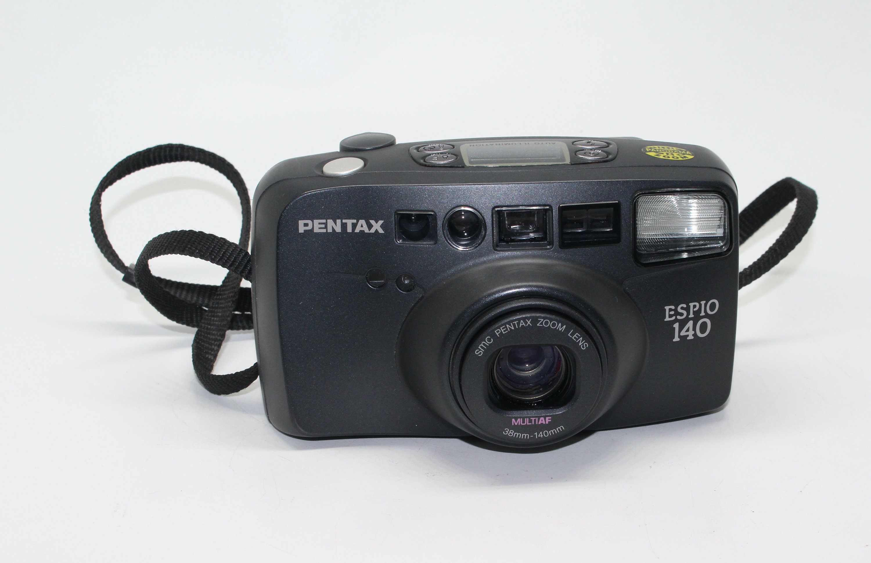 まとめY-440、395、418 ESPIO 140×2 200×1 Pentax Espio 140 35mm Film Zoom Auto Focus Camera With Case