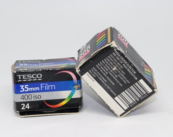 Exp Tesco 35mm Film Two Expired 35mm Films Boots Colour Slide 200
