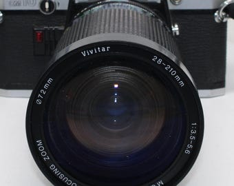 Vintage Vivitar 28-210mm f/3.5-f/5.6 Zoom Lens with Macro: Olympus OM Mount - Tested
