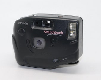 Canon Sketchbook 35mm Film Compact Camera with case - 1980&#39;s Classic Snapper - Lomo - Very good condition and tested