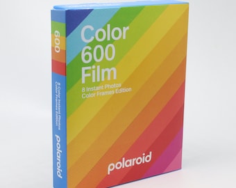 Polaroid Color 600 ‑ Color Frames Edition Instant Film for use with Polaroid 600 and i-Type Cameras