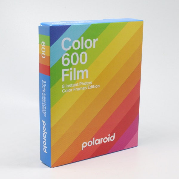 Polaroid Color 600 ‑ Color Frames Edition Instant Film for use with Polaroid 600 and i-Type Cameras