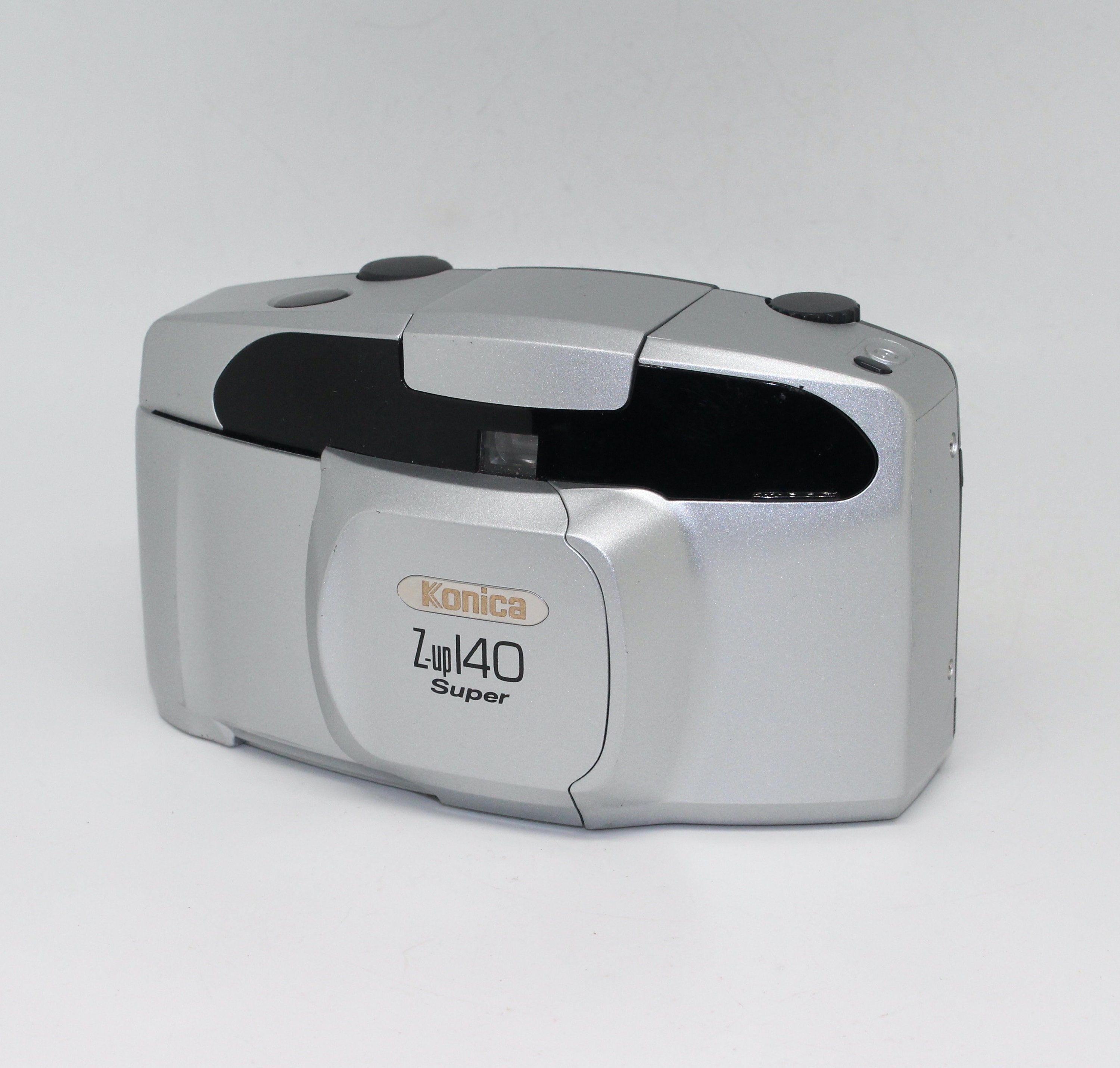 KONICA フィルムカメラ カバー付き コニカ Z-up 140 スーパー：35mmフィルムコンパクトカメラ