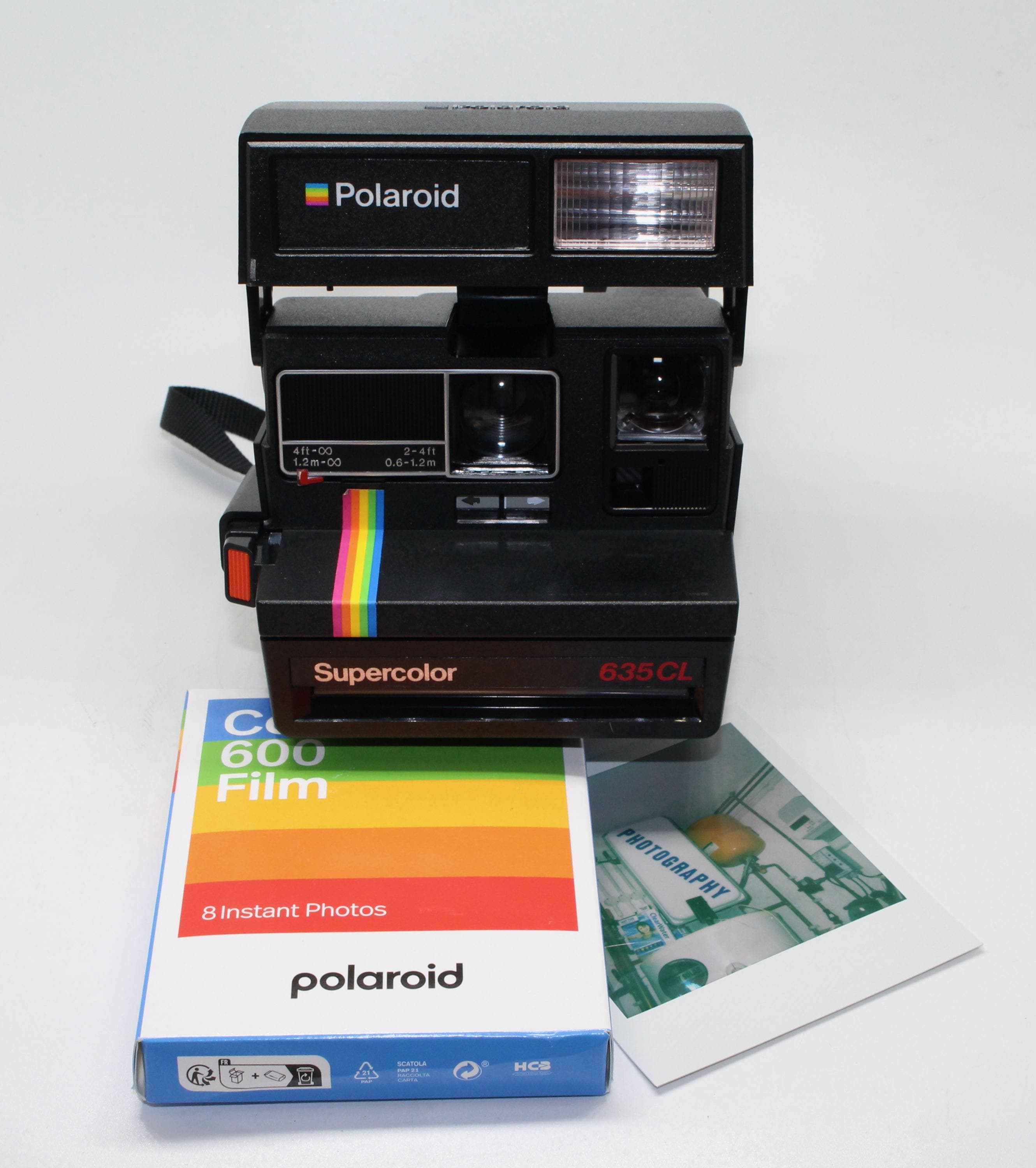 Polaroid Supercolor 635CL Instant Camera With Polaroid 600 Film - Etsy