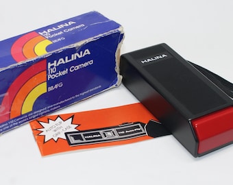 Bbafg Vintage Halina 110 Pocket Camera Objective Lens Best