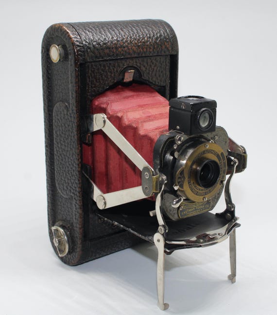 1912 Kodak Eastman No.1 Folding Pocket Model E 120 Film Camera