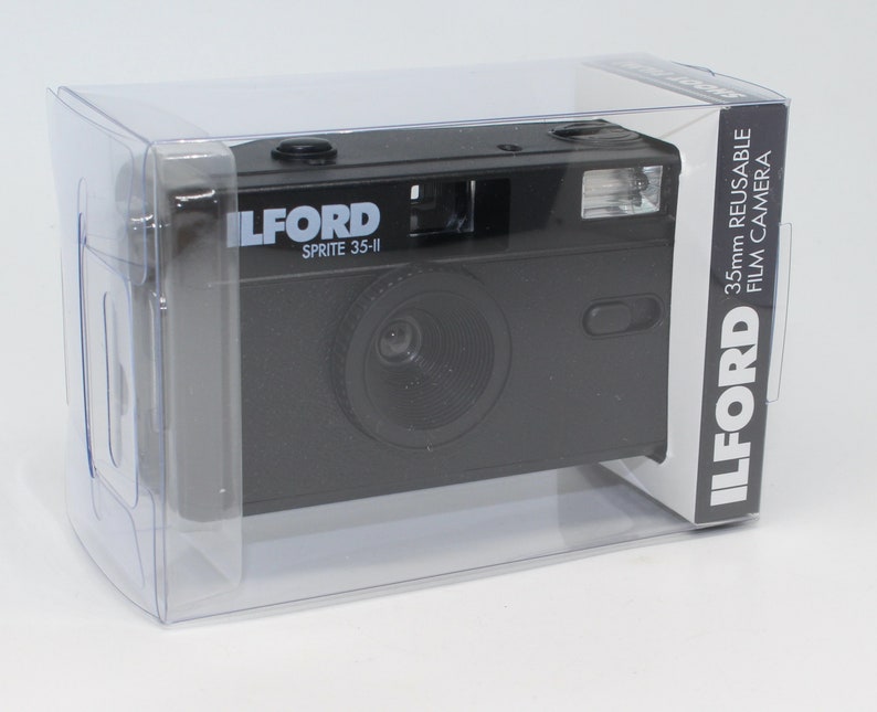 Ilford Sprite 35II 35mm Film Reusable Compact Camera in Black Etsy