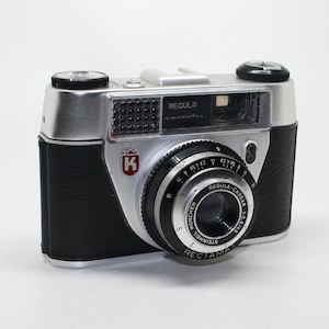 King Regula Sprintic 35mm Film Viewfinder Camera with case – Very good condition & tested c.1962