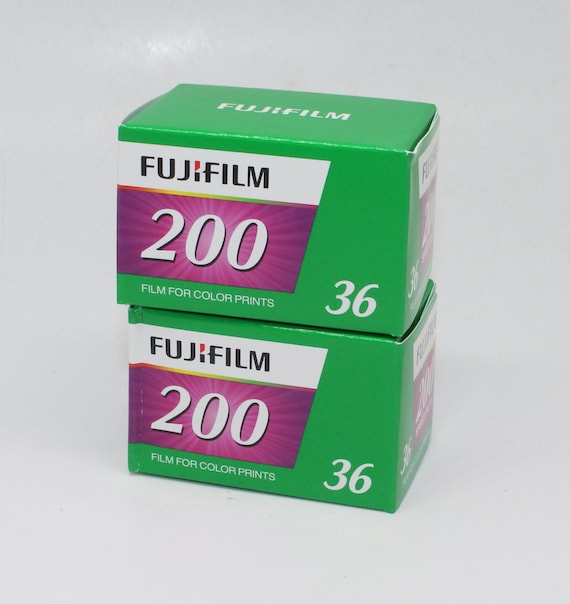 Fujifilm 200 Color Film Rolls: 35mm, 36 Exposures Pack of