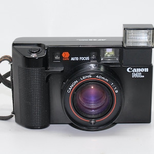 CANON　Autoboy　AF 35 ML Super Sure Shot - Canon Camera Museum