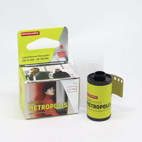 LomoChrome Metropolis 35mm film ISO XR 100-400 - Brand-new film - Latest Stock  - Perfect for film cameras