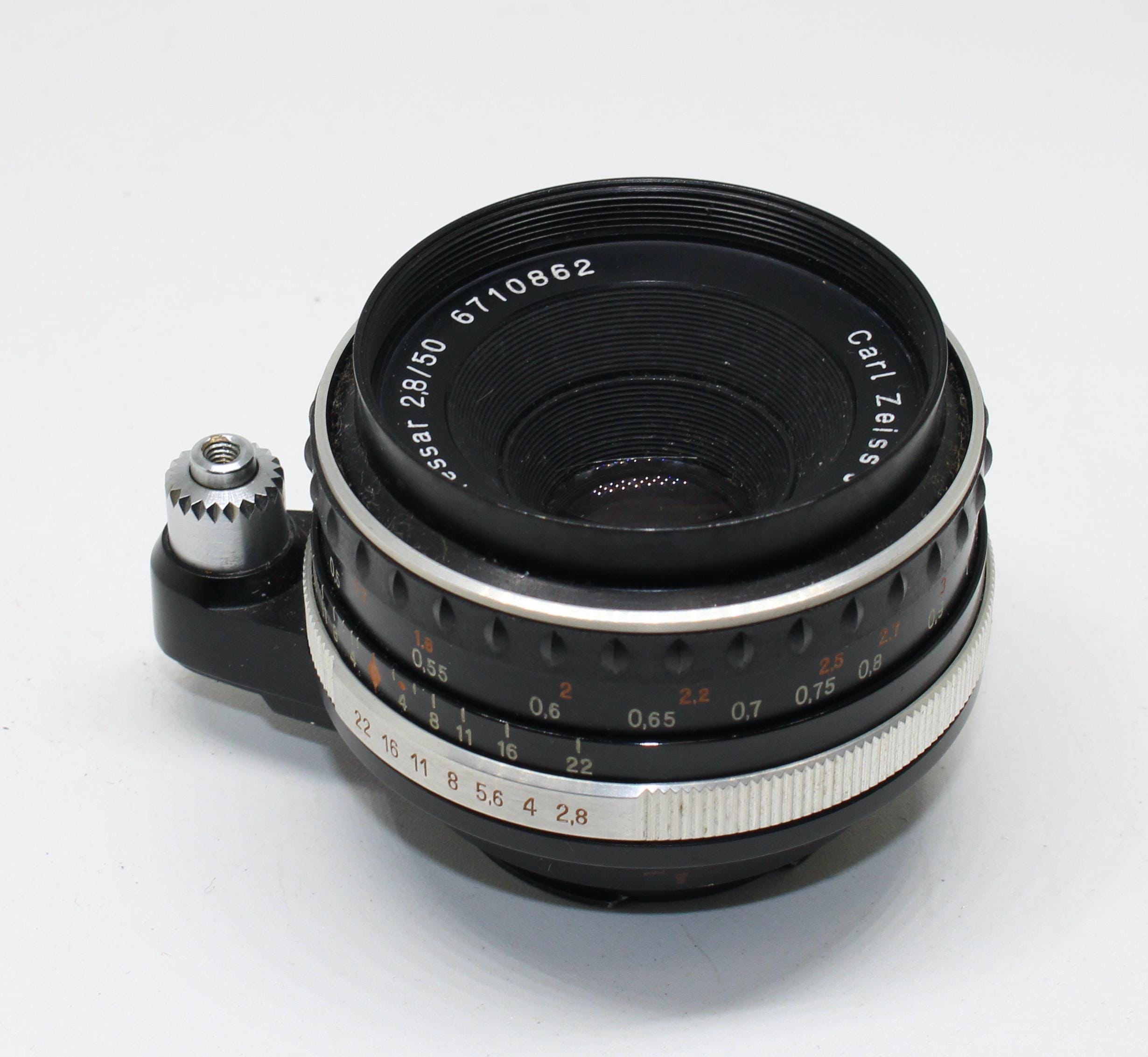 Carl Zeiss Jena Tessar 50mm F2.8 - Etsy