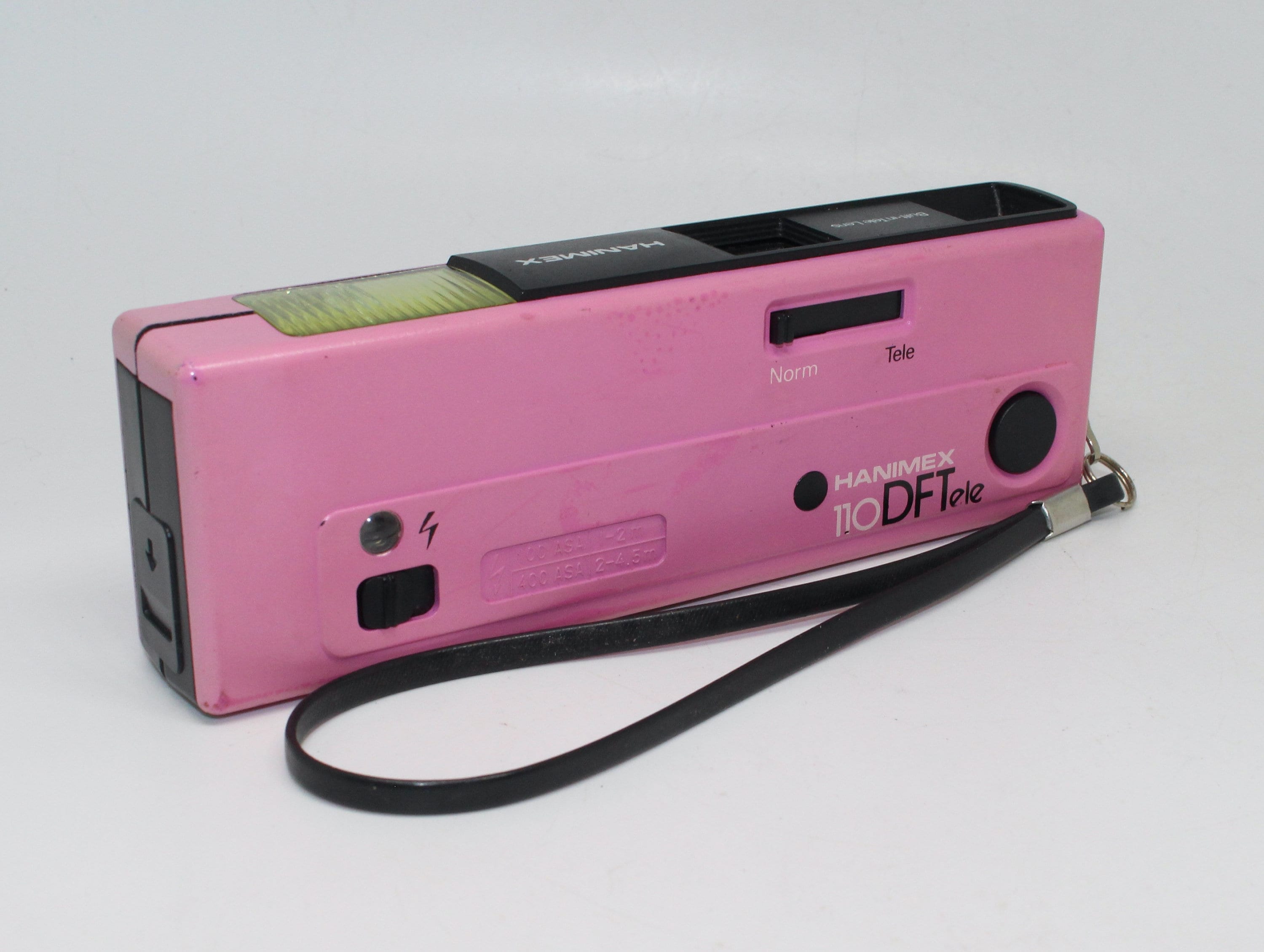 Hanimex Pink Vintage 1980's 110 Dftele Sub Mini 110 Film Camera