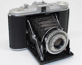 1950s Agfa Ventura 66 Folding Bellows 120 Film Medium Format Camera with case – Tested