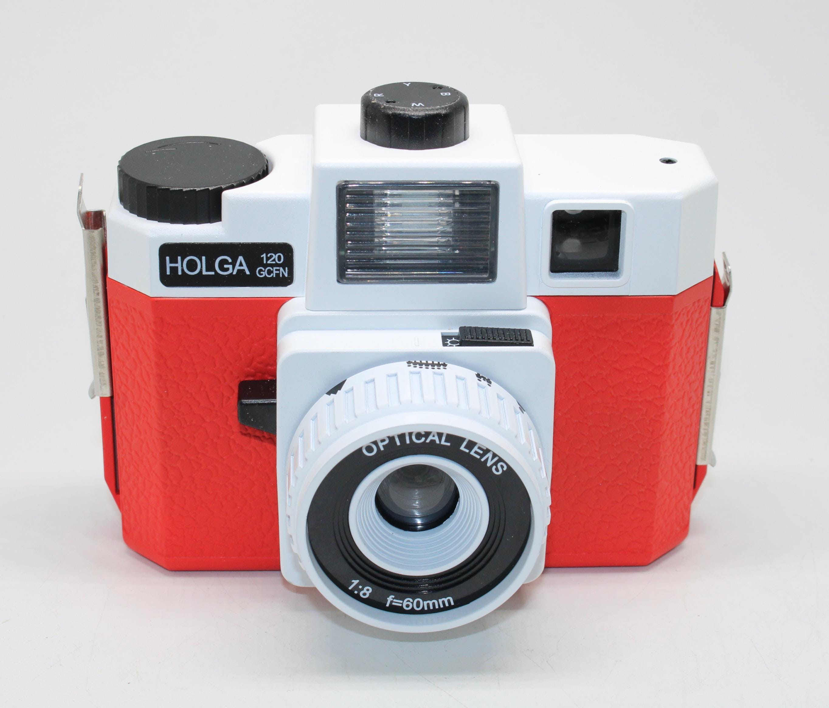 HOLGA 120 GCFN Red and White Lomo Medium Format 120 Film Camera - Etsy
