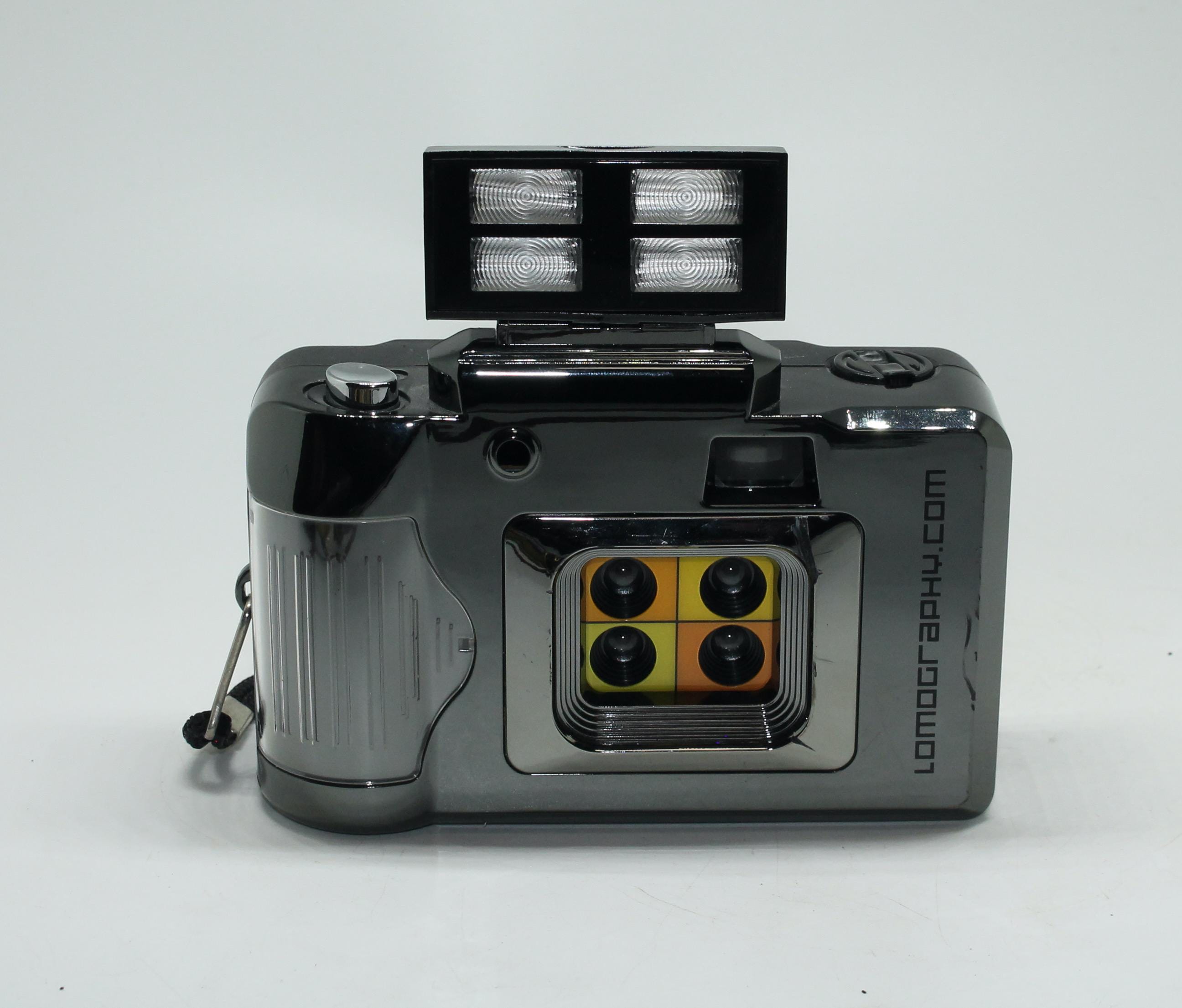 Lomography Actionsampler Flash 35mm Film Camera With Case - Rare