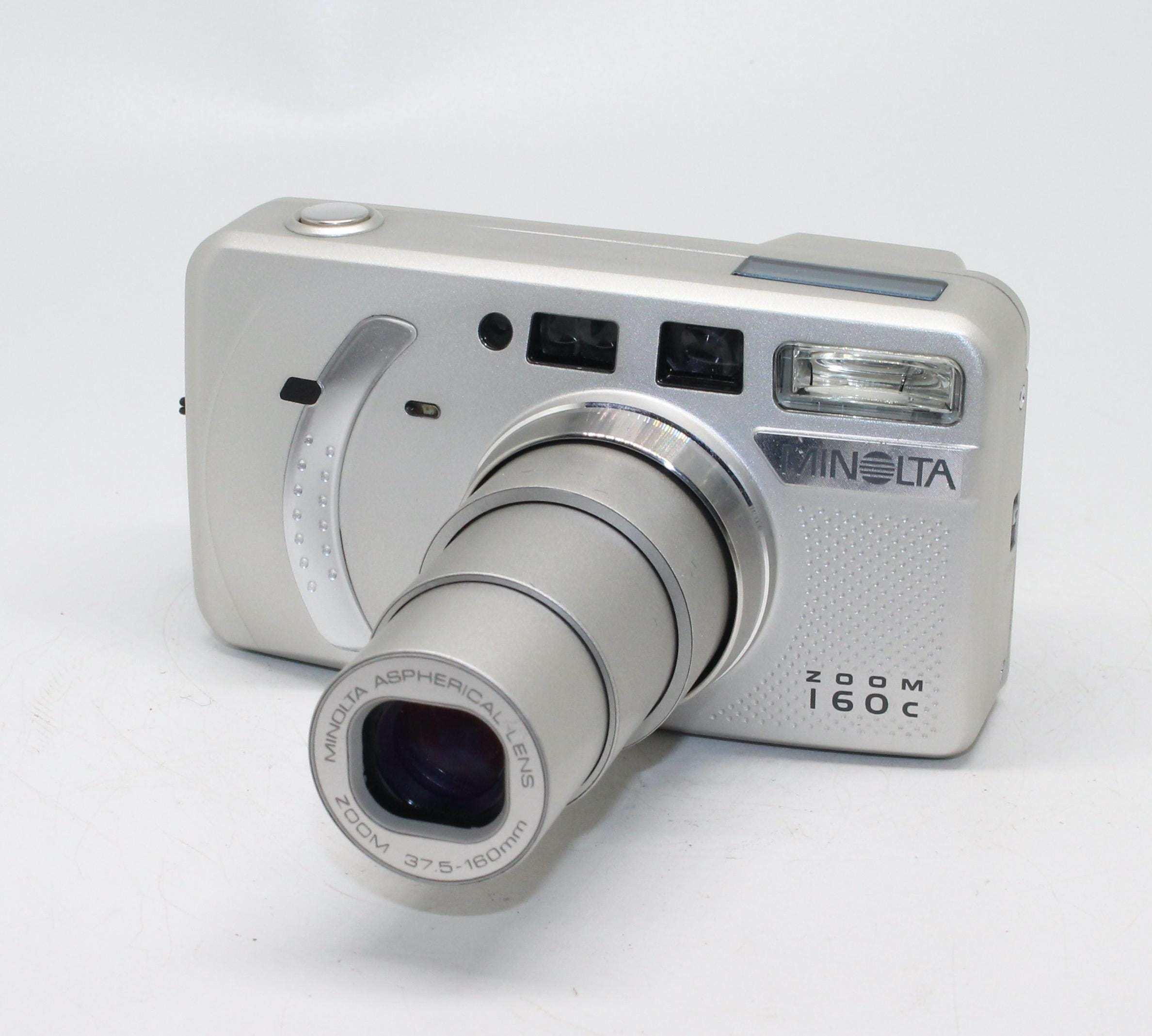 【動作確認済/完動品】Konica Minolta Zoom 160C Konica Minolta Zoom 160c Date 35mm Point & Shoot Film Camera | eBay