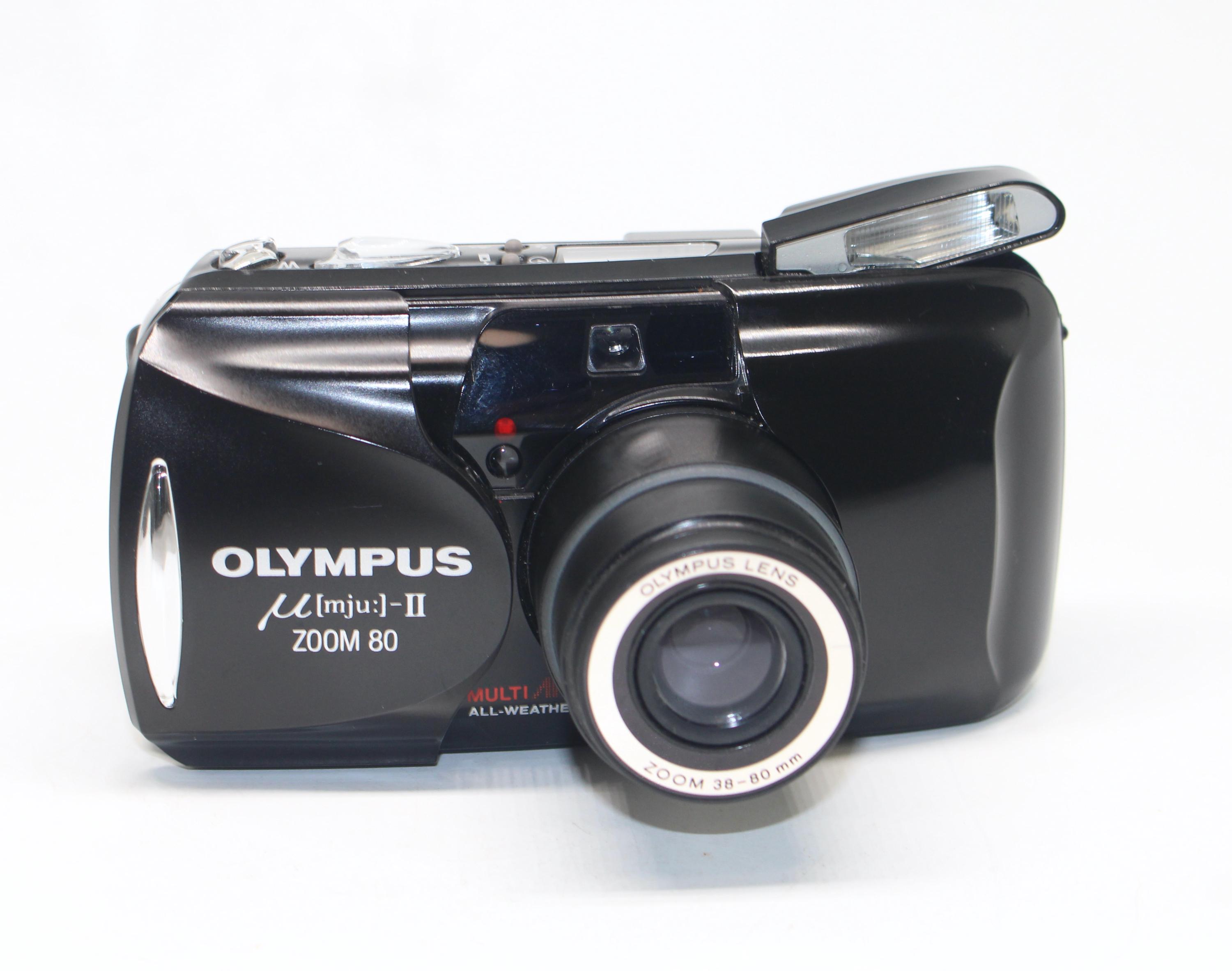 超美品 μ [mju:] II ミューⅡ ZOOM 38-80mm B854 Amazon.com: Olympus µ mju-II Zoom 80 mju-2 Camera - All
