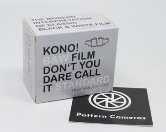 Kono! B&W 400 Film: 35mm Twin Pack 36 Exposures Canada