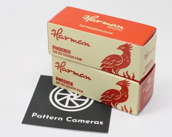 Harman Phoenix ISO 125 Colour Medium Format 120 Film Twin Pack