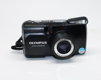 Olympus Mju III Wide 100 Point & Shoot Film Camera - Etsy