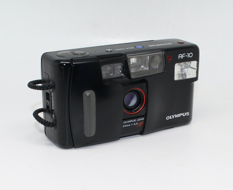 Olympus AF-10 35mm Film Auto-Focus Compact Camera with case – Tested and Very Good Condition - buy c.1987