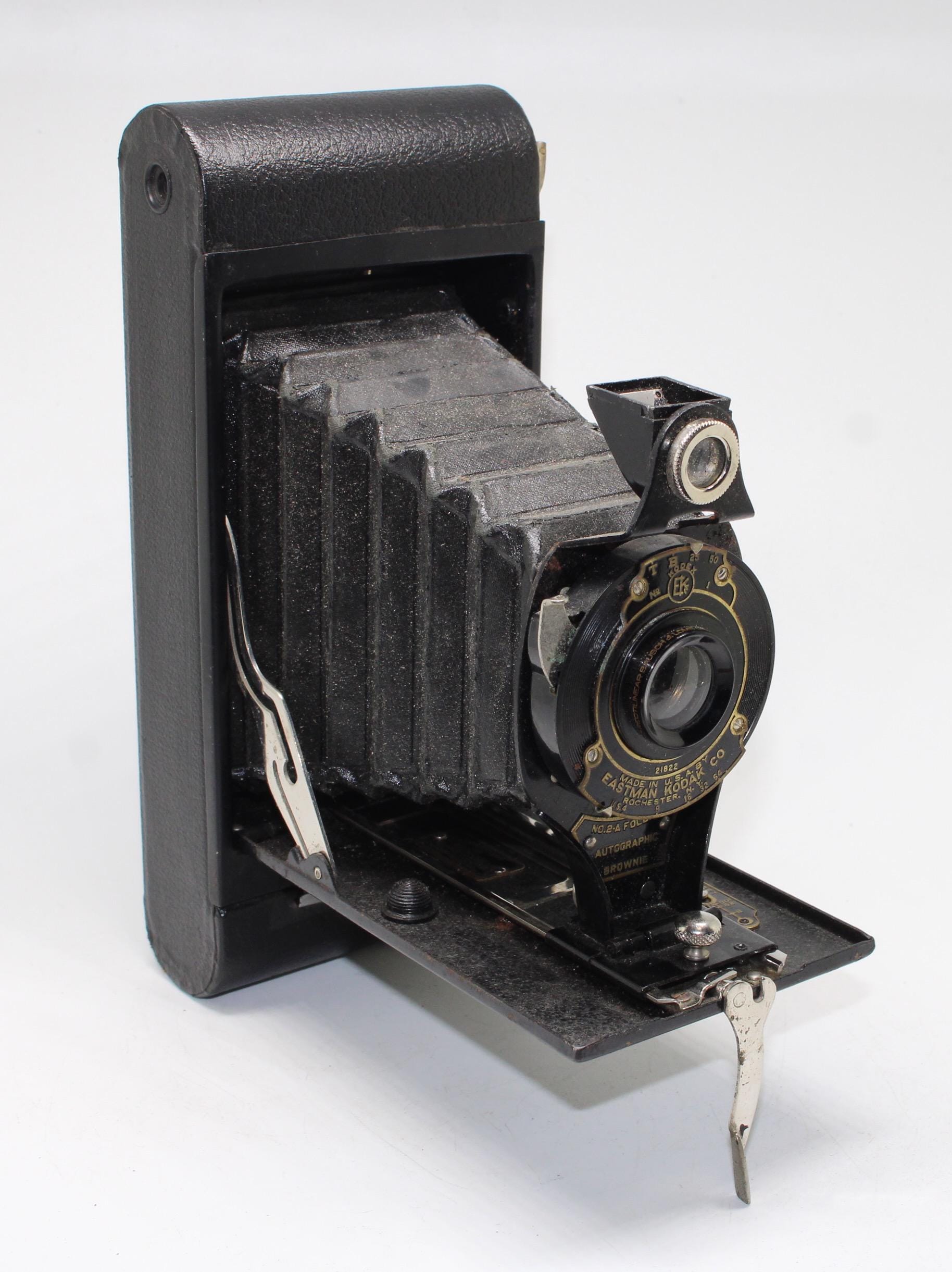 Kodak no. 2 folding autographic brownie camera - Etsy 日本