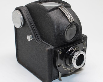 1946 Ensign Ful-Vue Model II: Vintage 120 Film Camera with ever-ready case