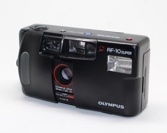 1991 Olympus AF-10 Super 35mm Film Camera: Tested, Working, with retail box - Tested