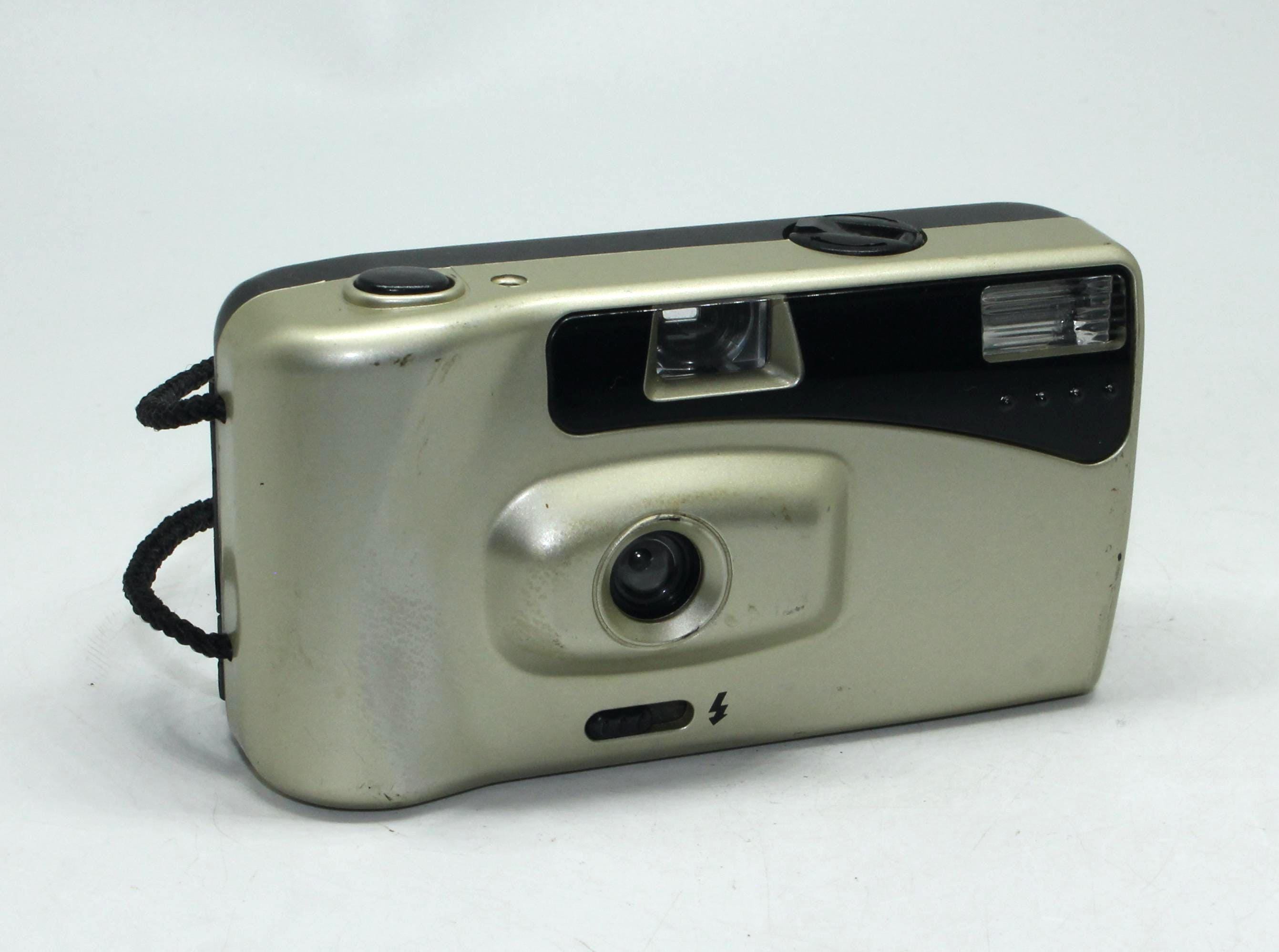 Gold & Black 35mm Film Camera: Lomography Compact, Tested W/ Case 